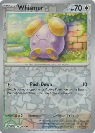 Paradox Rift Whismur #148/182 reverse holo